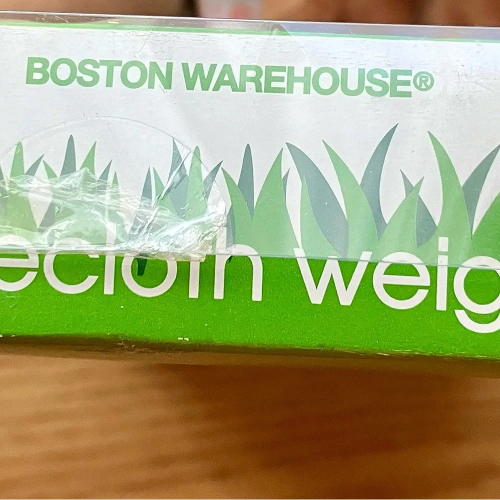 BEACH BAG TABLECLOTH WEIGHTS (4) BY BOSTON TRADING CORP 2007 - UNUSED-NWT-